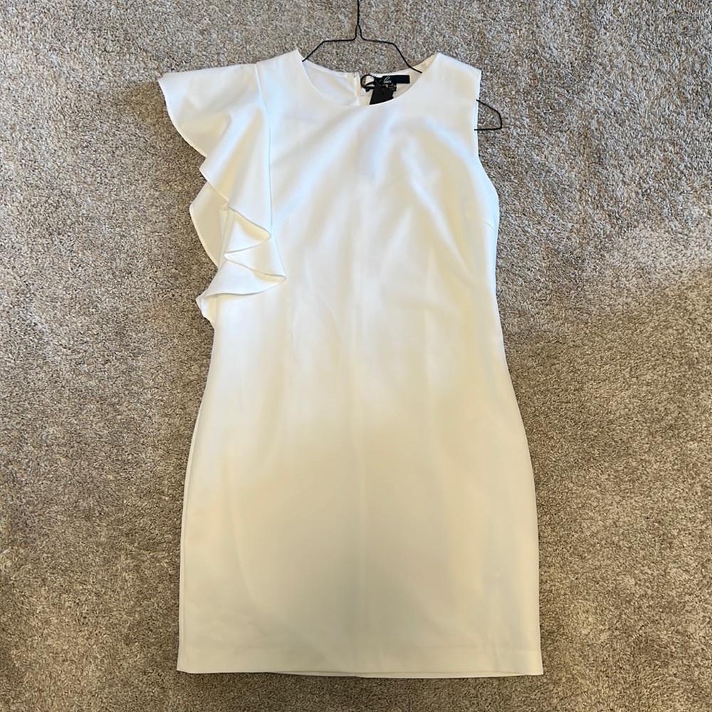 One Shoulder - White Dress